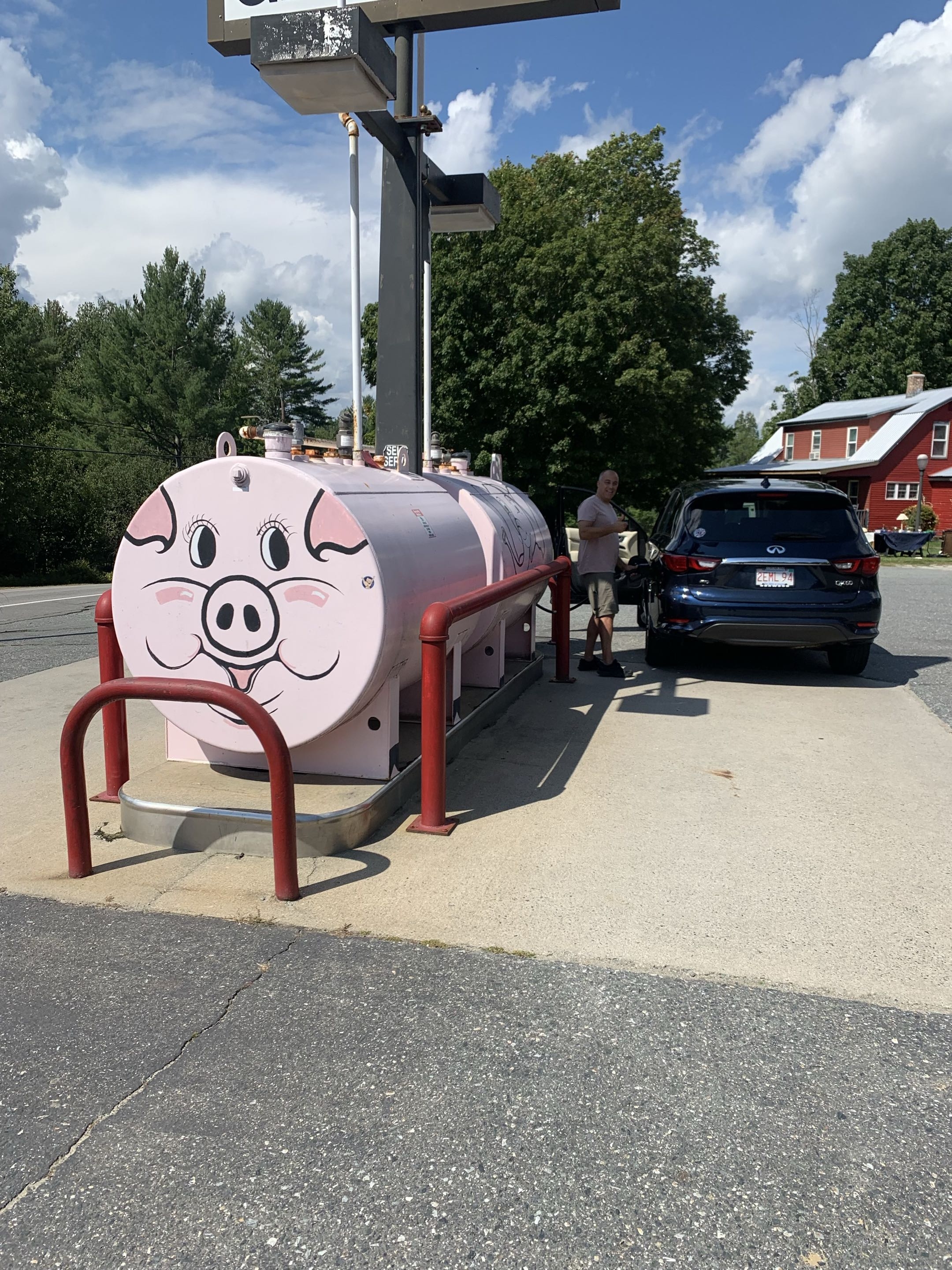 Pig gas pumps